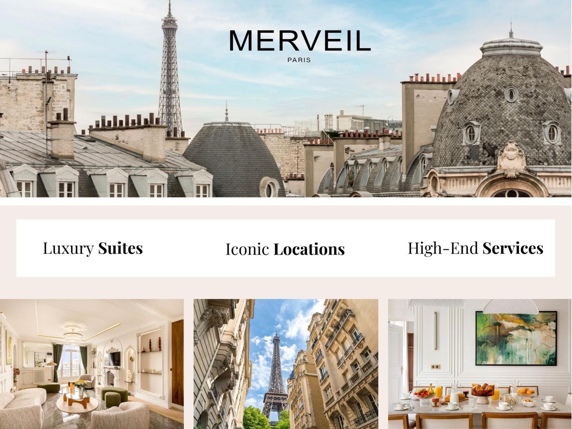 Merveil - Luxury Suite - Champs Elysees - Mermoz Париж Экстерьер фото